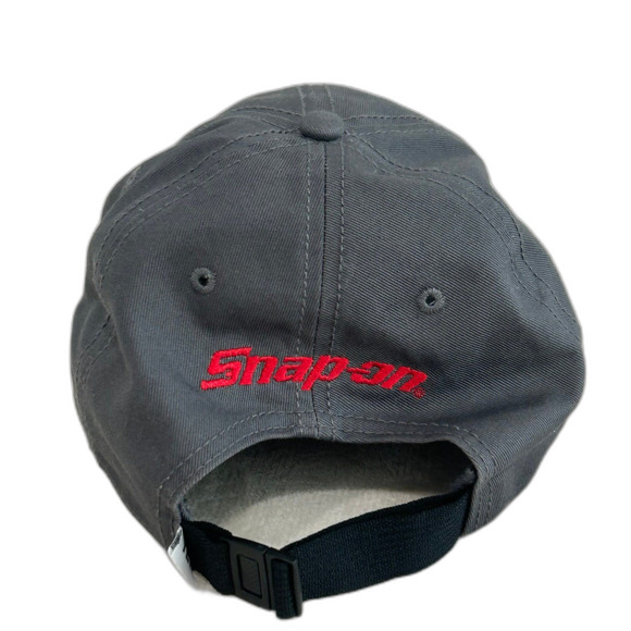 Yeti Coolers Cap Hat Unisex Adjustable Color Gray Logo Licensed Snap on Tools - Picture 4 of 10